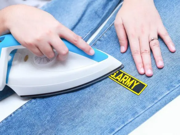 how to iron on patches