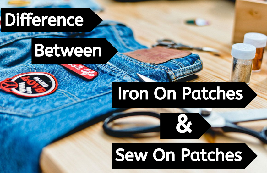 Difference Between Iron On Patches And Sew On Patches