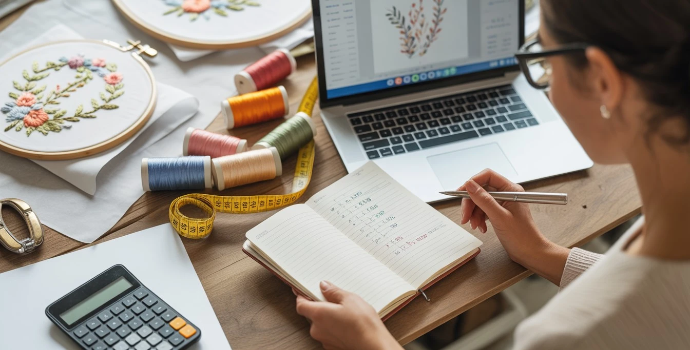 How To Calculate Embroidery Price