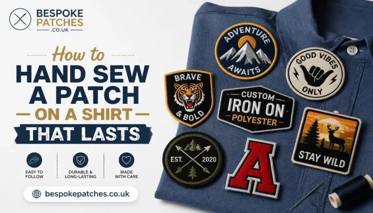 How to Hand Sew a Patch on a Shirt That Lasts