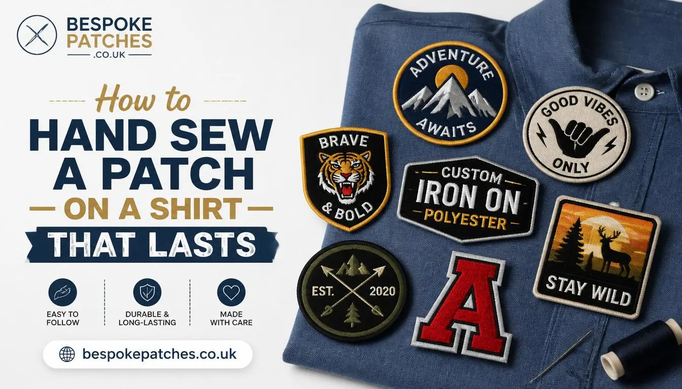 How to Hand Sew a Patch on a Shirt That Lasts