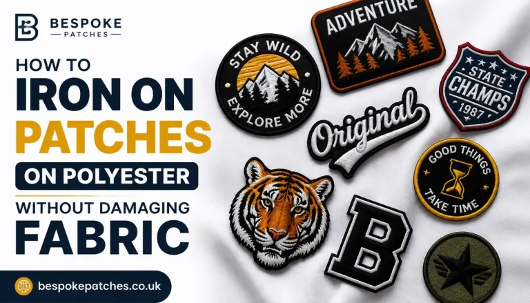 How to Iron On Patches on Polyester