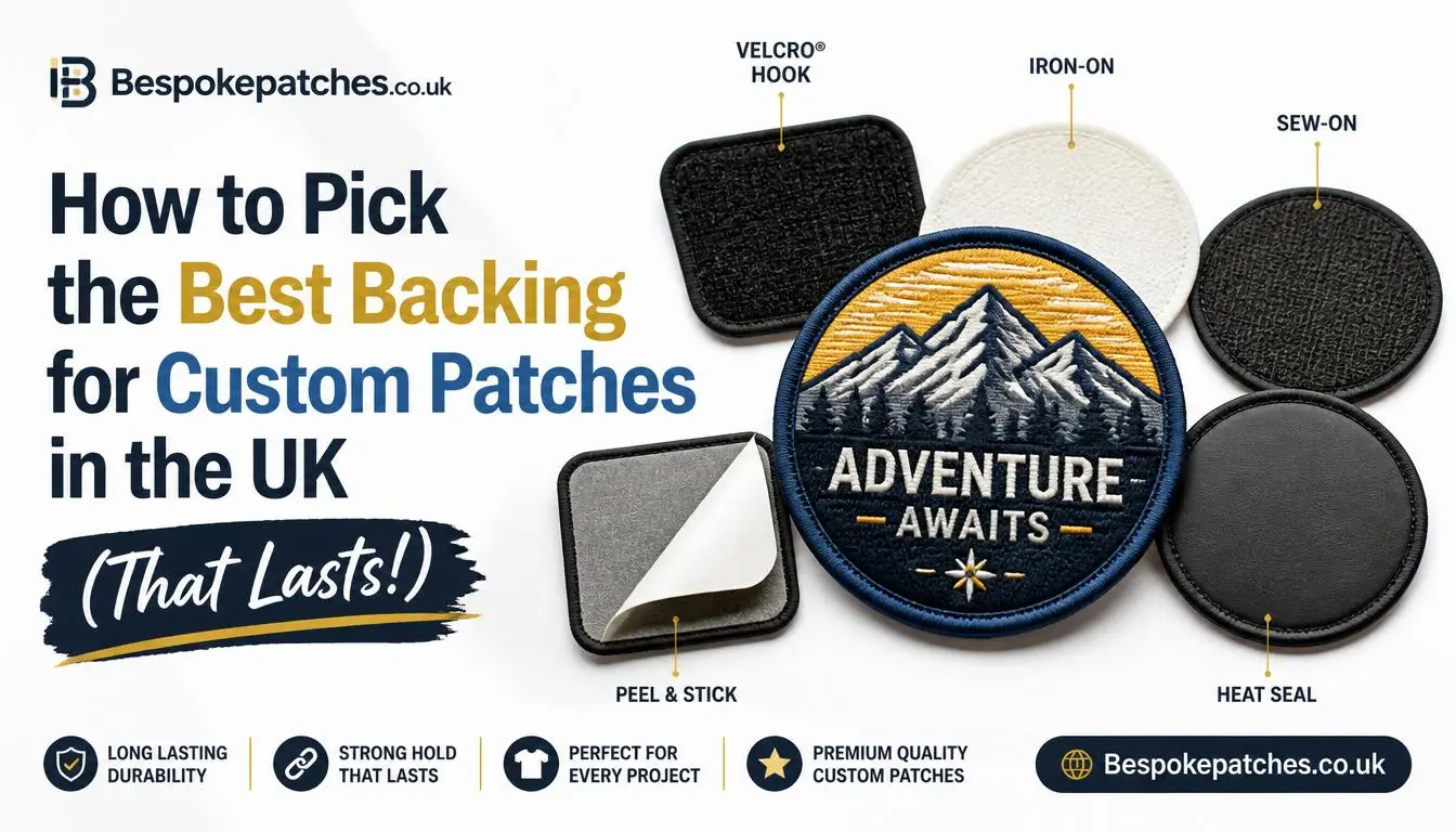 How to Pick the Best Backing for Custom Patches in the UK