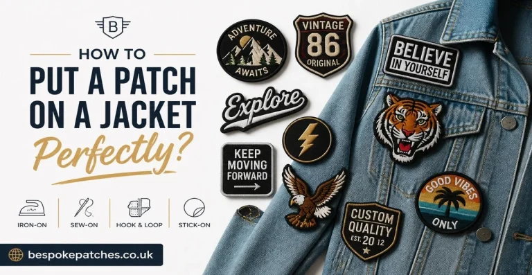 How to Put a Patch on a Jacket Perfectly
