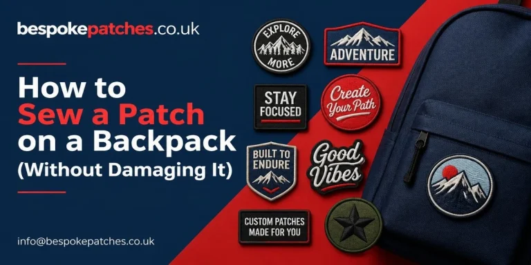 How to Sew a Patch on a Backpack