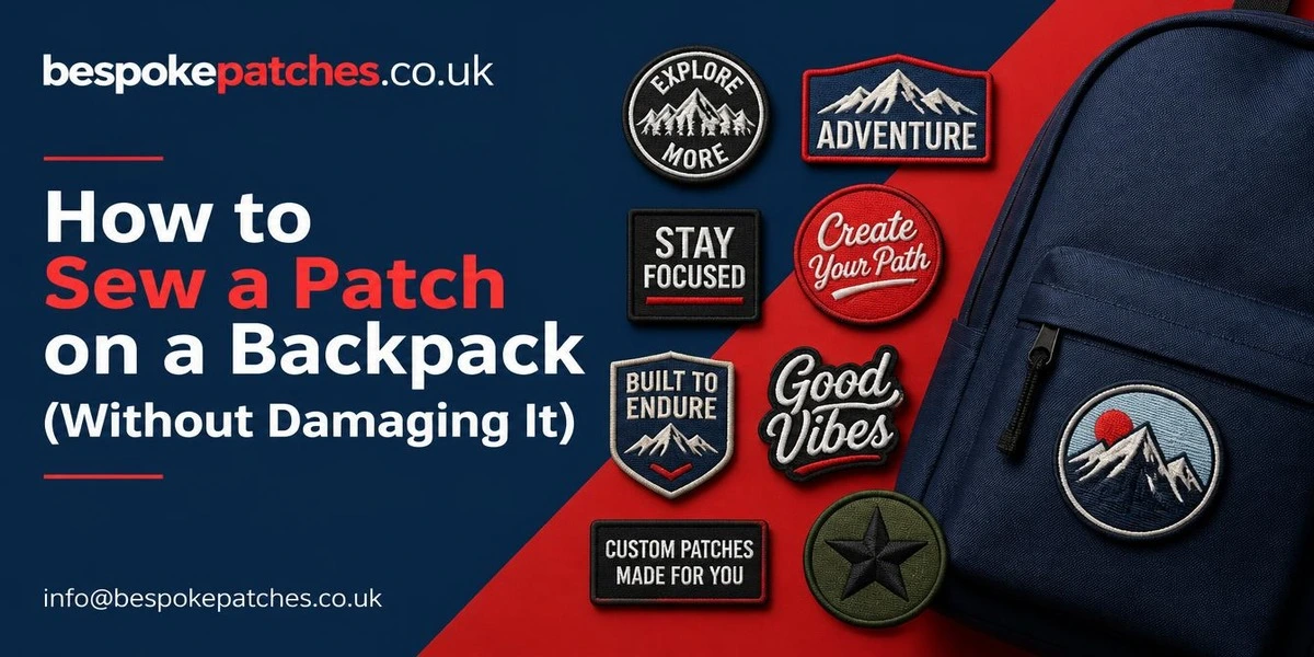 How to Sew a Patch on a Backpack