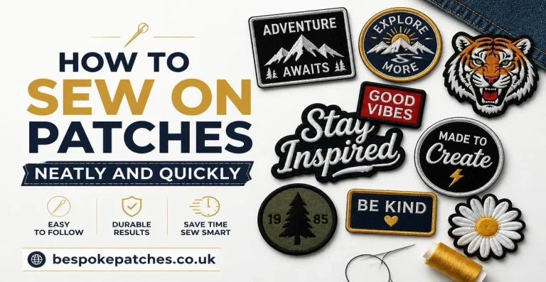 How to Sew on Patches