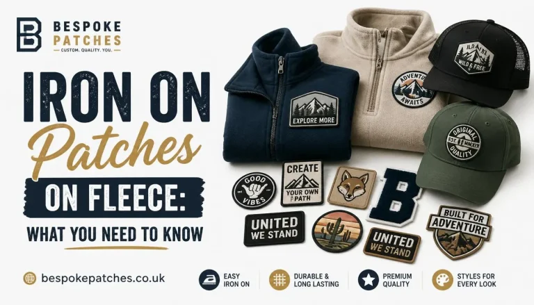 Iron On Patches on Fleece