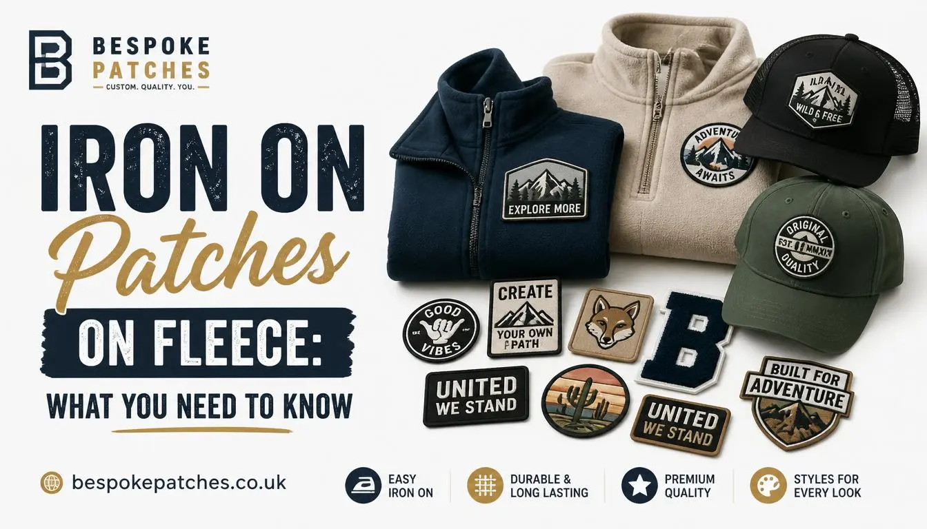 Iron On Patches on Fleece