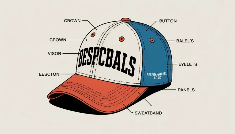 Parts of a Baseball Cap Names & Functions