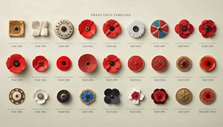 Remembrance Poppy Badges Have Evolved