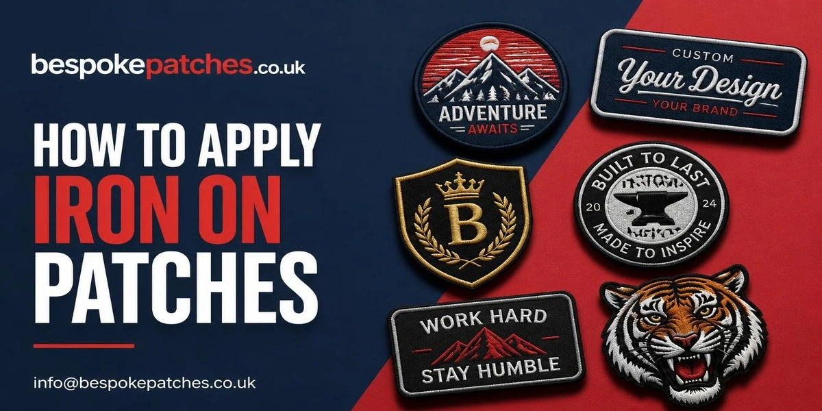 how to apply iron on patches