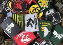 Patches Maker UK: Velcro, Iron-on or Any Custom Patches
